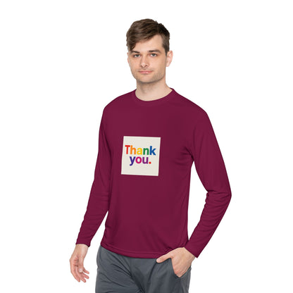 Thank You Rainbow Long Sleeve Tee