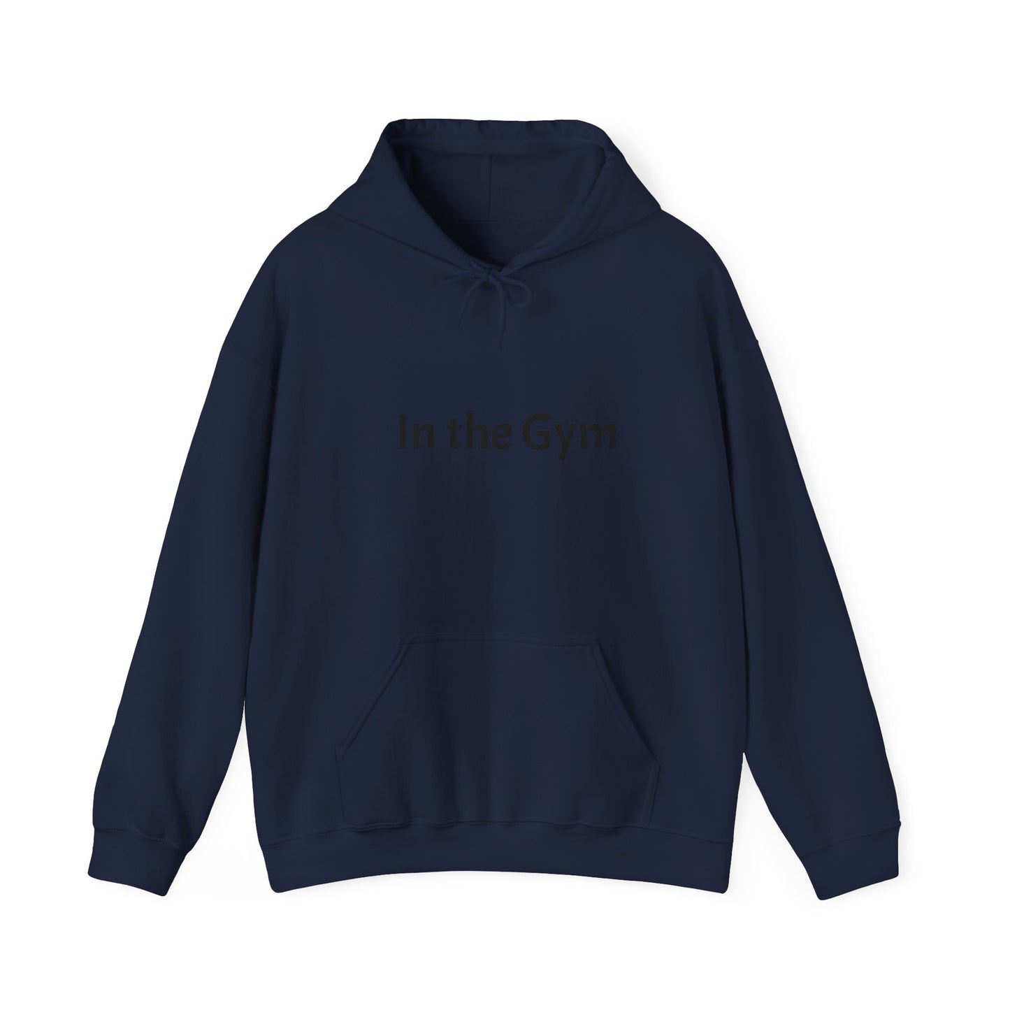 In the Gym Hoodie — Minimal Fitness Sweatshirt