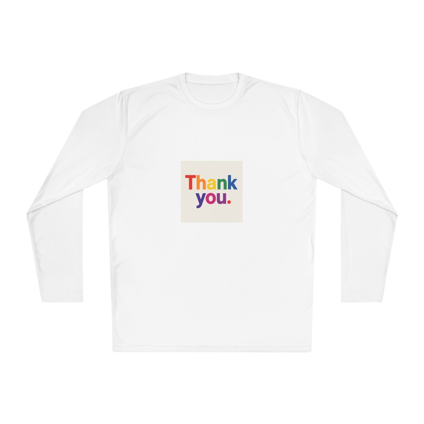 Thank You Rainbow Long Sleeve Tee