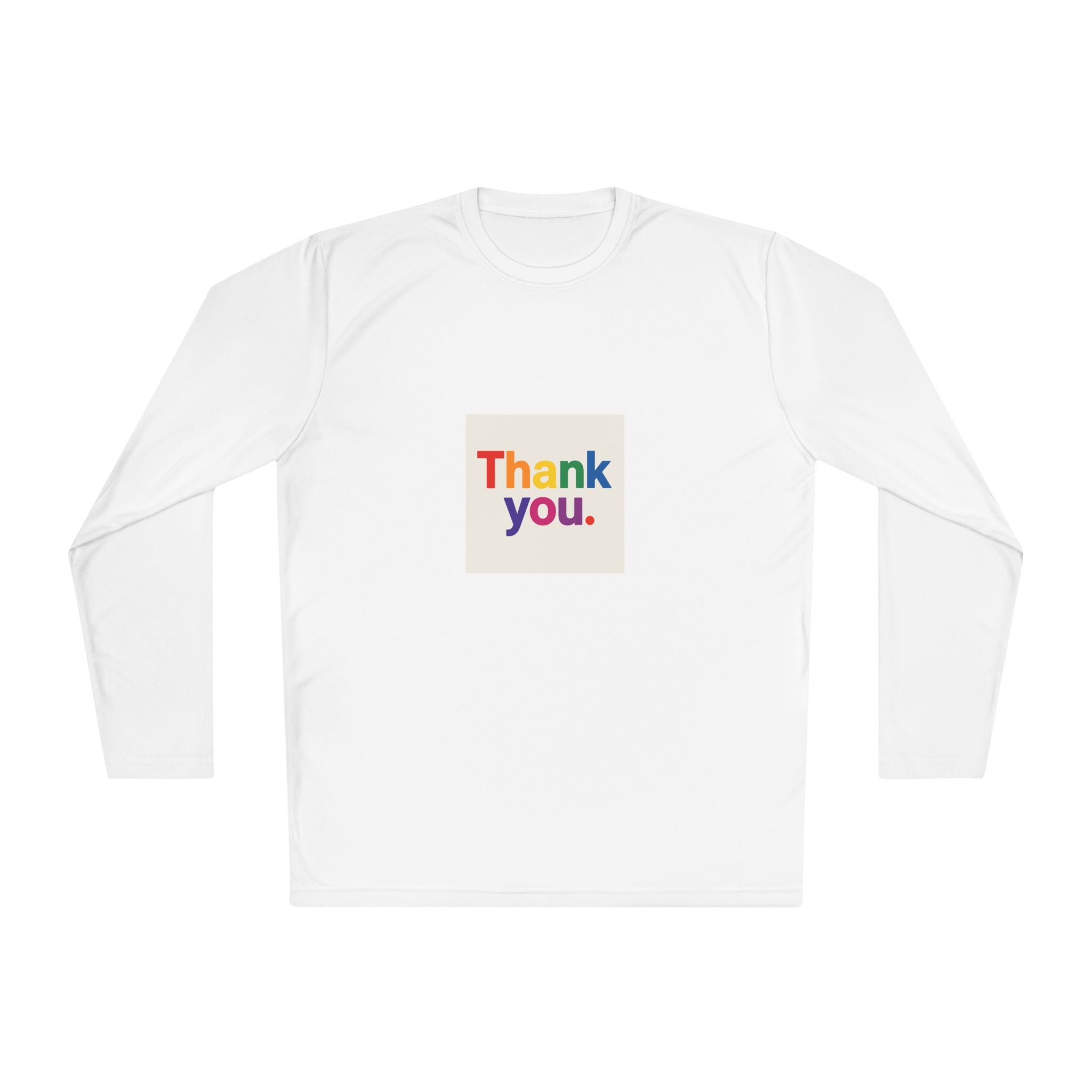 Thank You Rainbow Long Sleeve Tee