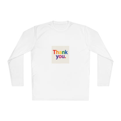 Thank You Rainbow Long Sleeve Tee