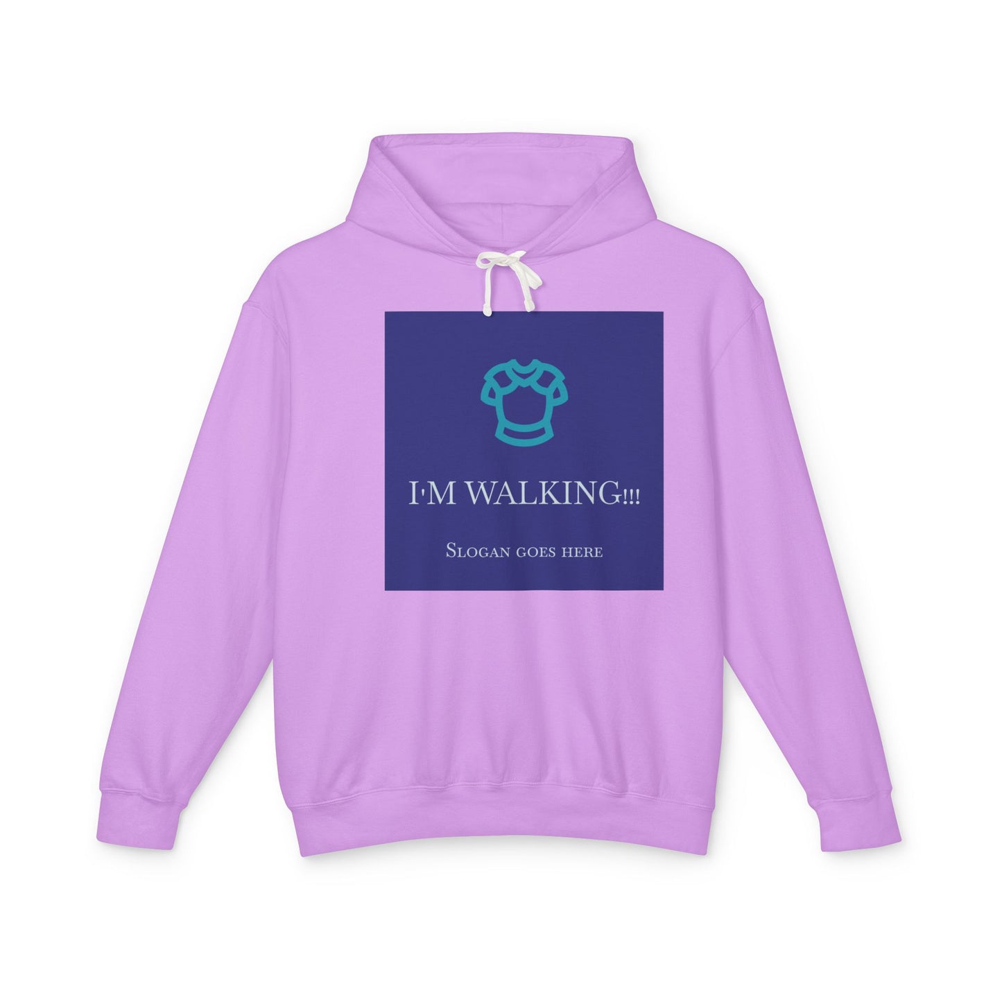 Walkathon Hoodie — "I'M WALKING!!!" Charity Event Sweatshirt