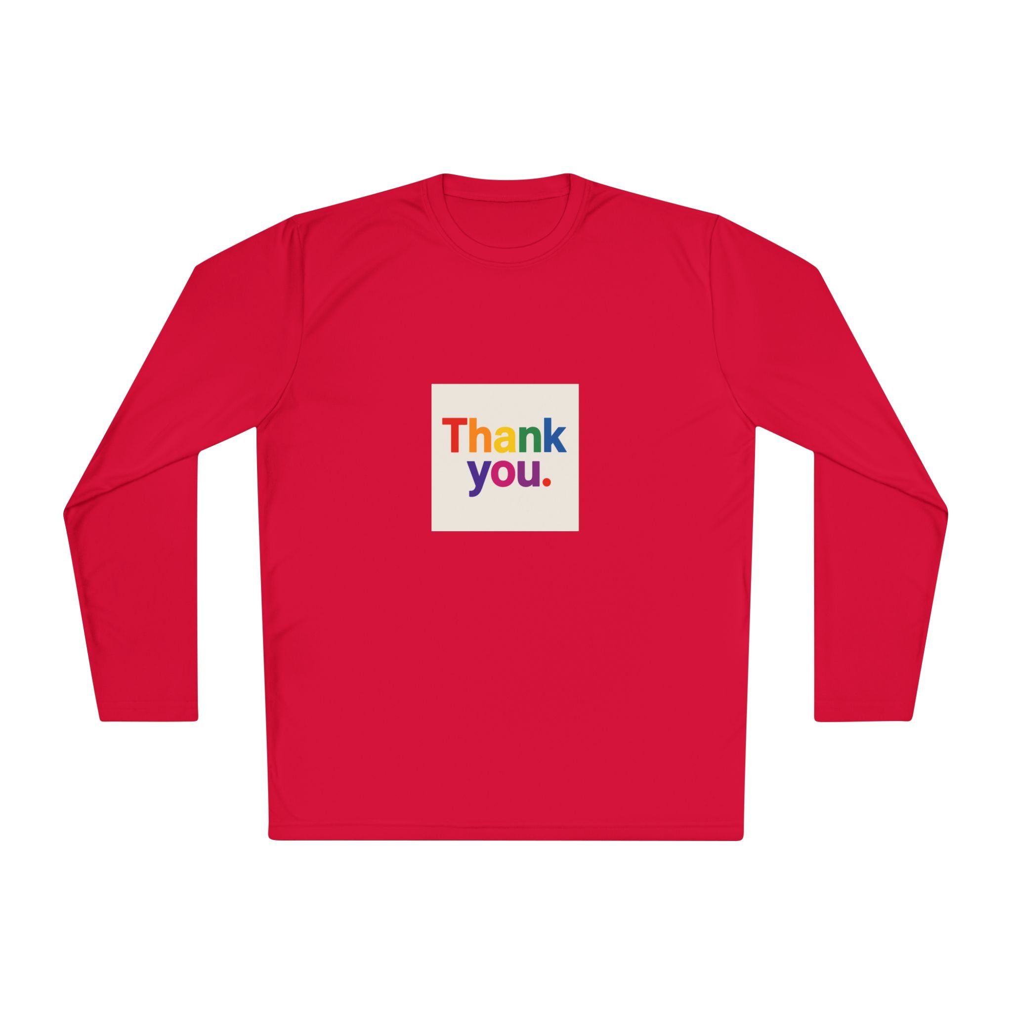 Thank You Rainbow Long Sleeve Tee