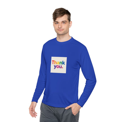 Thank You Rainbow Long Sleeve Tee
