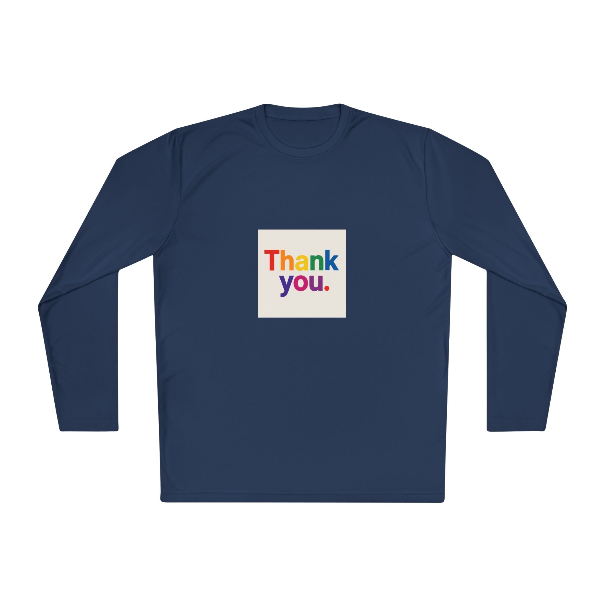 Thank You Rainbow Long Sleeve Tee