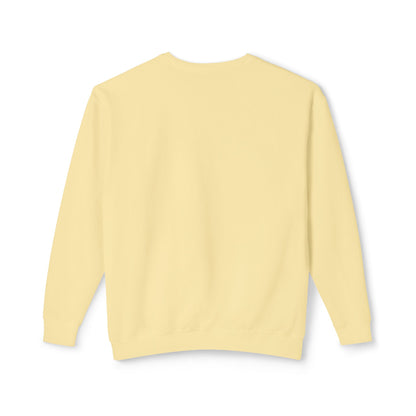No! Minimalist Crewneck Sweatshirt — Bold Color Block Statement
