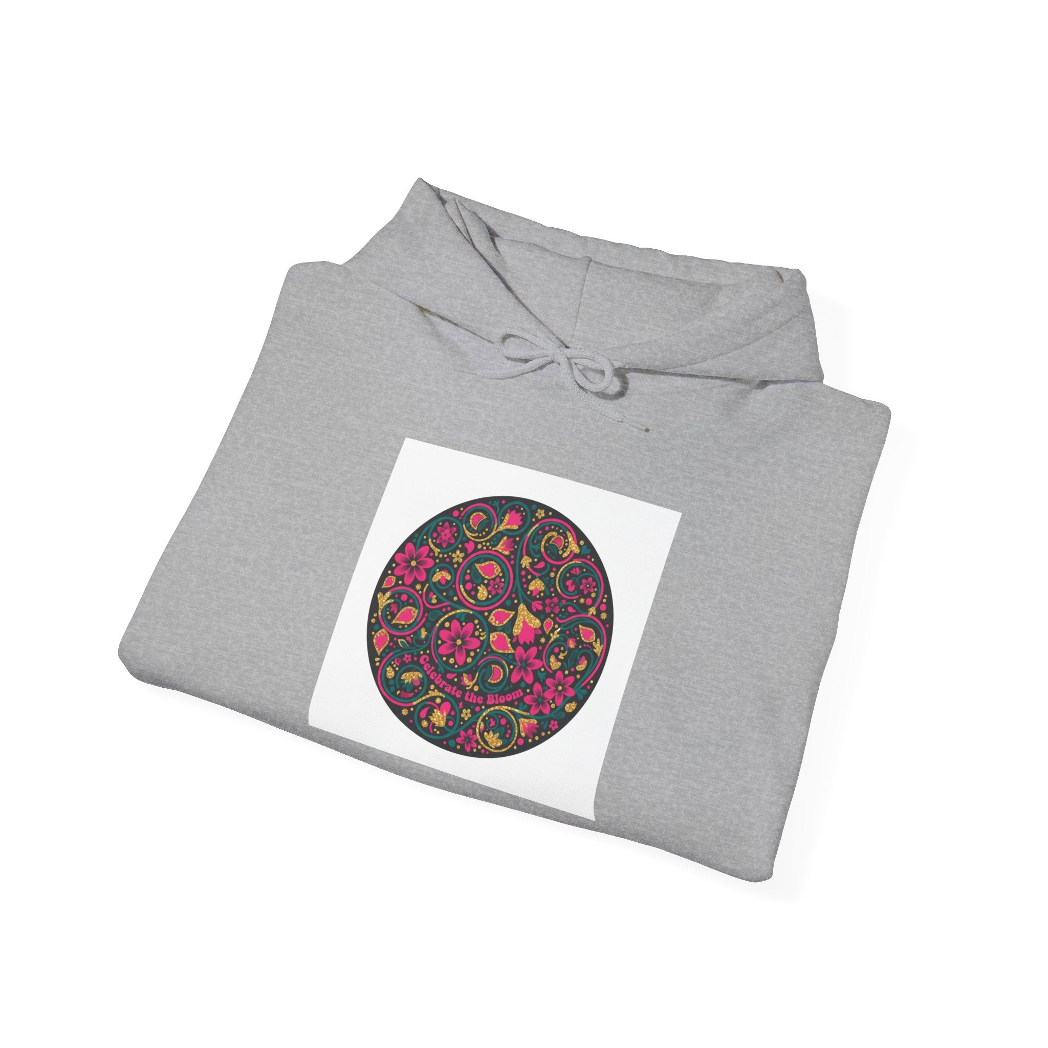 Disco Floral Paisley Hoodie | 70s Revival Maximalist Boho