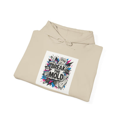 Break the Mold Graphic Hoodie – Motivational Streetwear Pullover