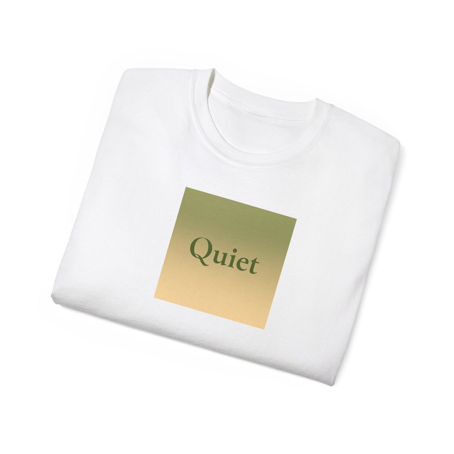 Quiet Square Tee — Minimalist Relaxed Cotton T‑Shirt