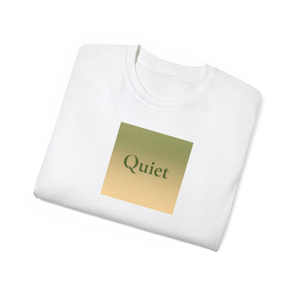 Quiet Square Tee — Minimalist Relaxed Cotton T‑Shirt
