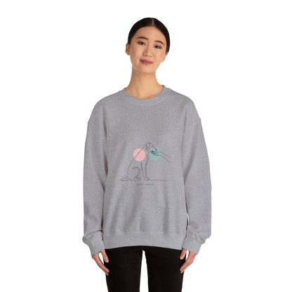 Minimal One-Line Dog Outline Sweatshirt | Minimal Pet Art, Pet Outline Design