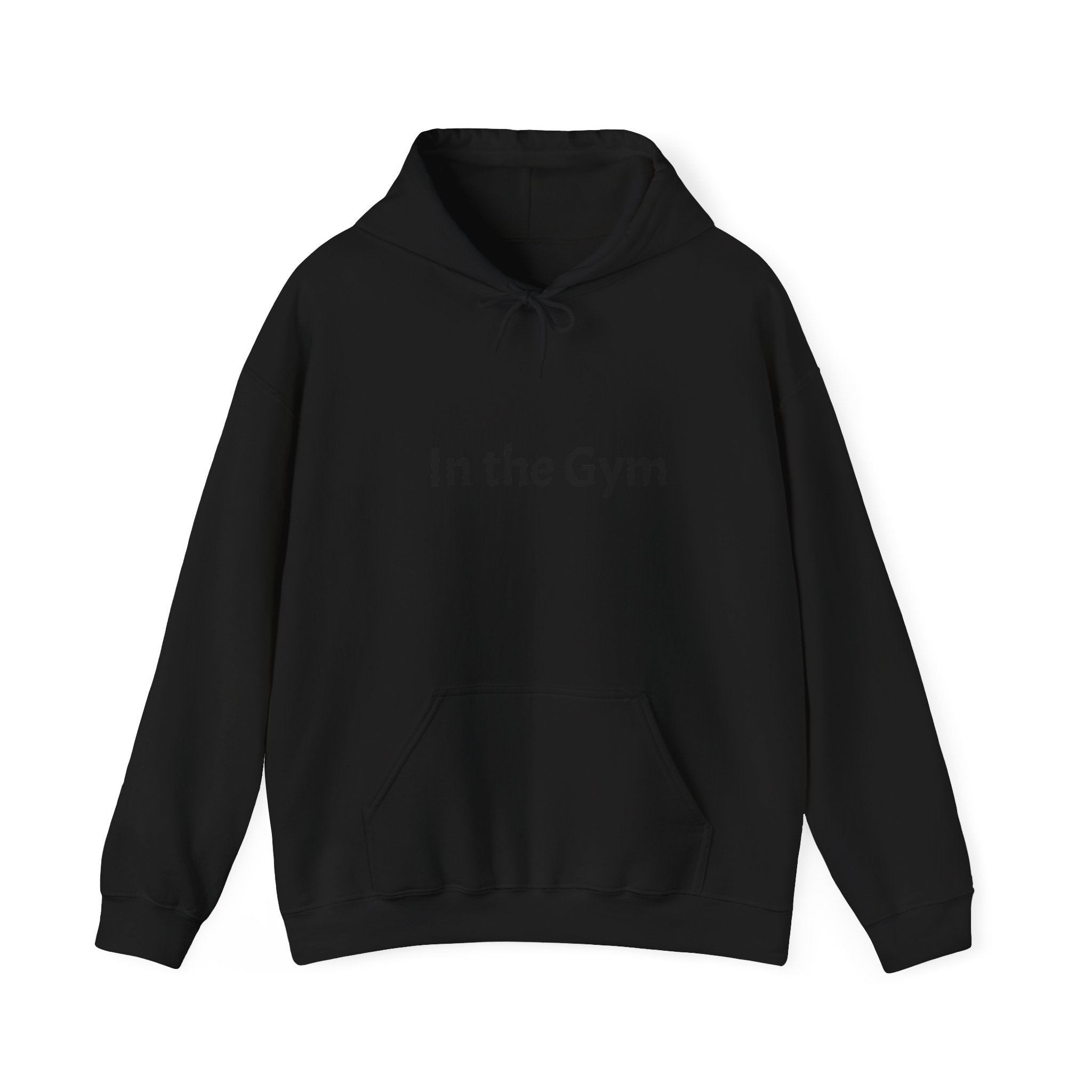 In the Gym Hoodie — Minimal Fitness Sweatshirt