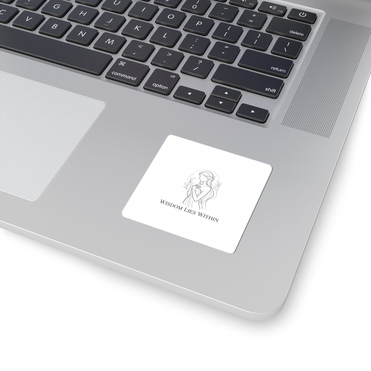 Wisdom Lies Within Sticker | Mythic Design, Minimal Linework