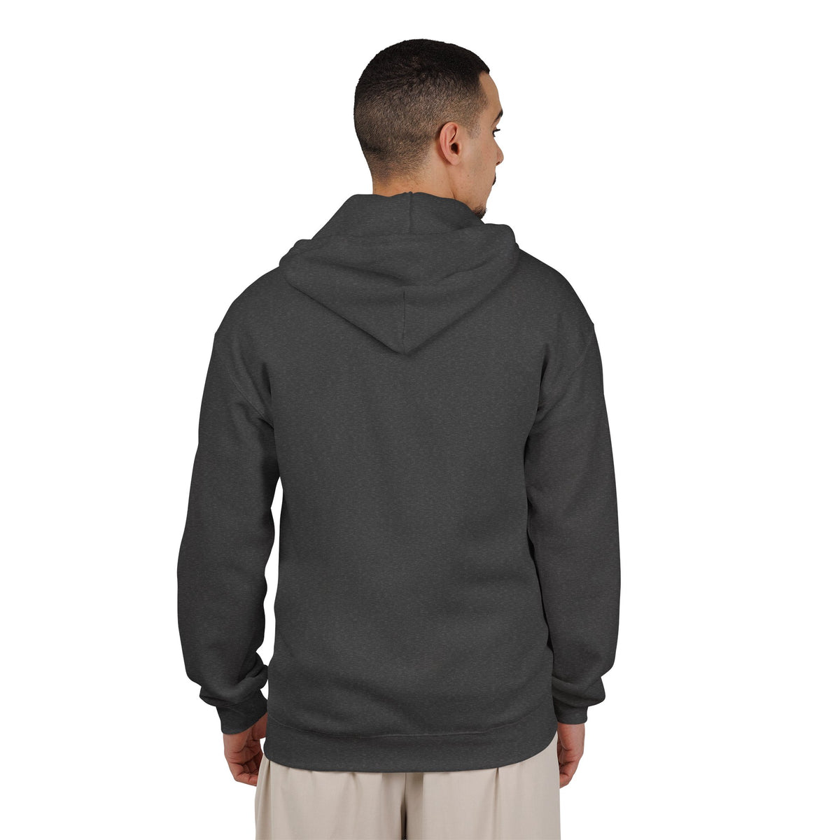 Zip Hoodie — Yellow Circle W Logo with "What Would We Do Without You" Text