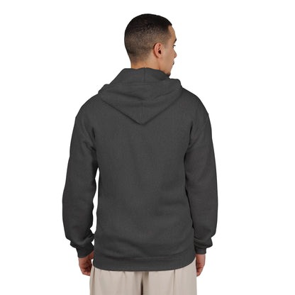 Zip Hoodie — Yellow Circle W Logo with "What Would We Do Without You" Text