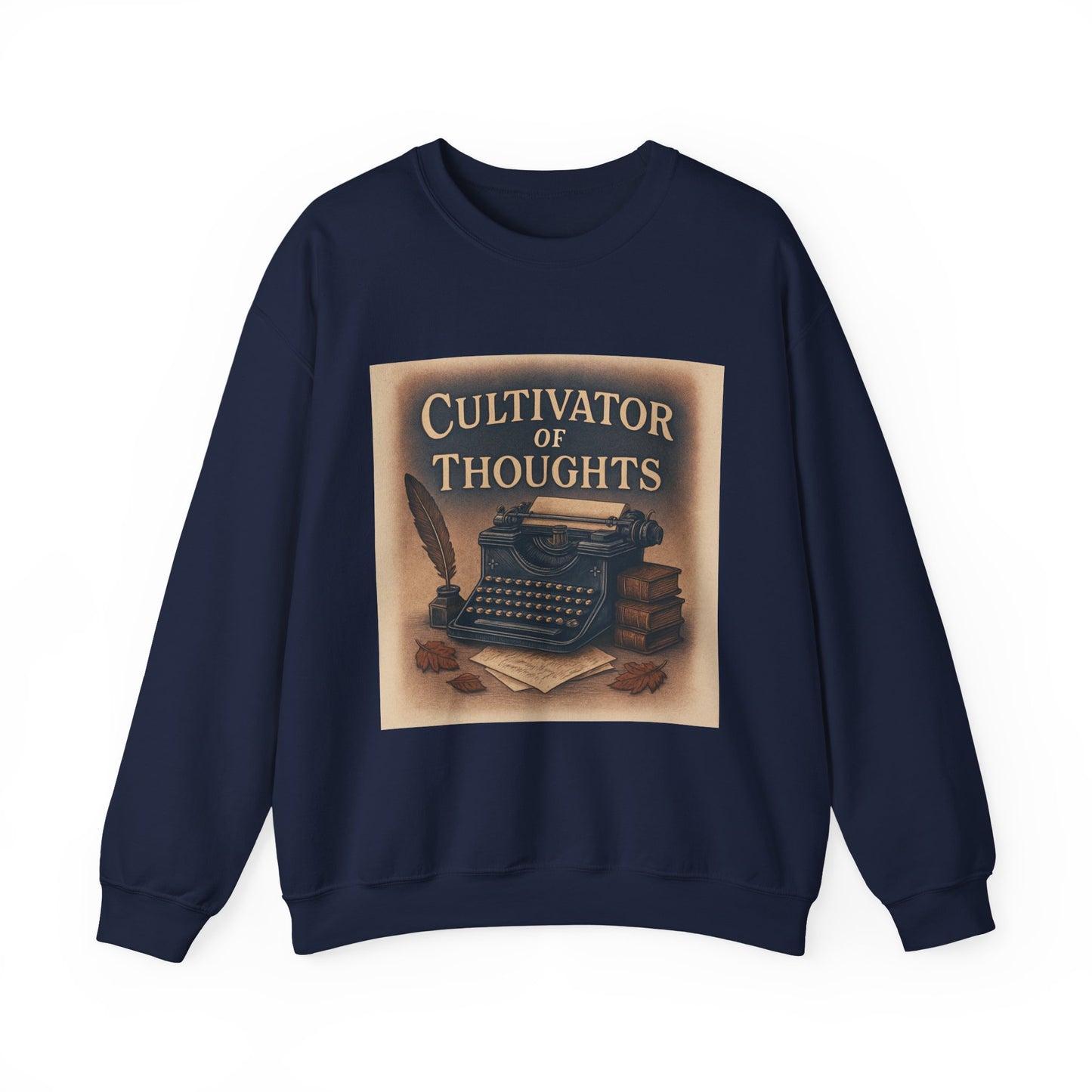 Cultivator of Thoughts Sweatshirt - Typewriter Writer Crewneck