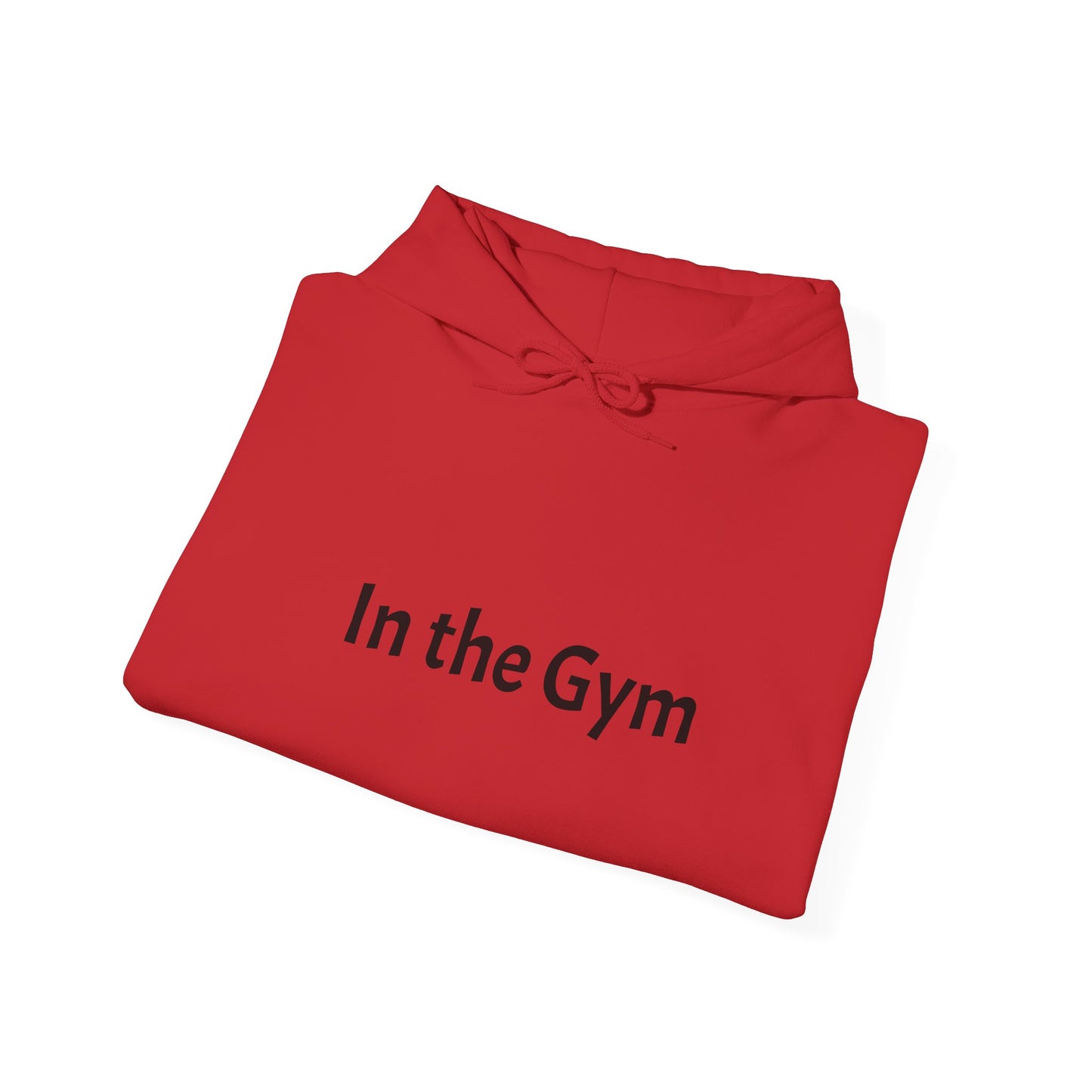In the Gym Hoodie — Minimal Fitness Sweatshirt