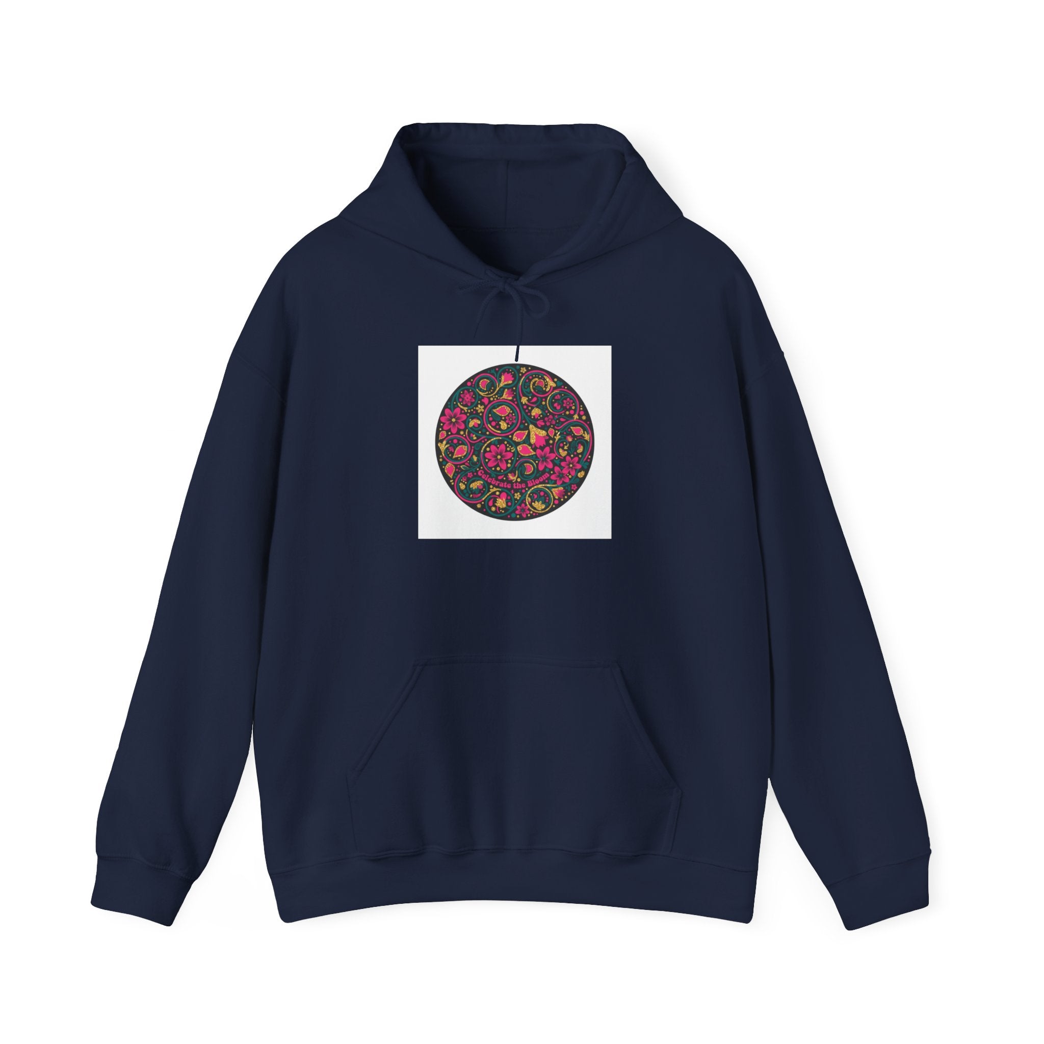 Disco Floral Paisley Hoodie | 70s Revival Maximalist Boho