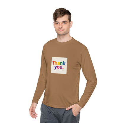 Thank You Rainbow Long Sleeve Tee