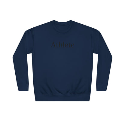 Athlete Crewneck Sweatshirt — Minimal Athletic Graphic Pullover