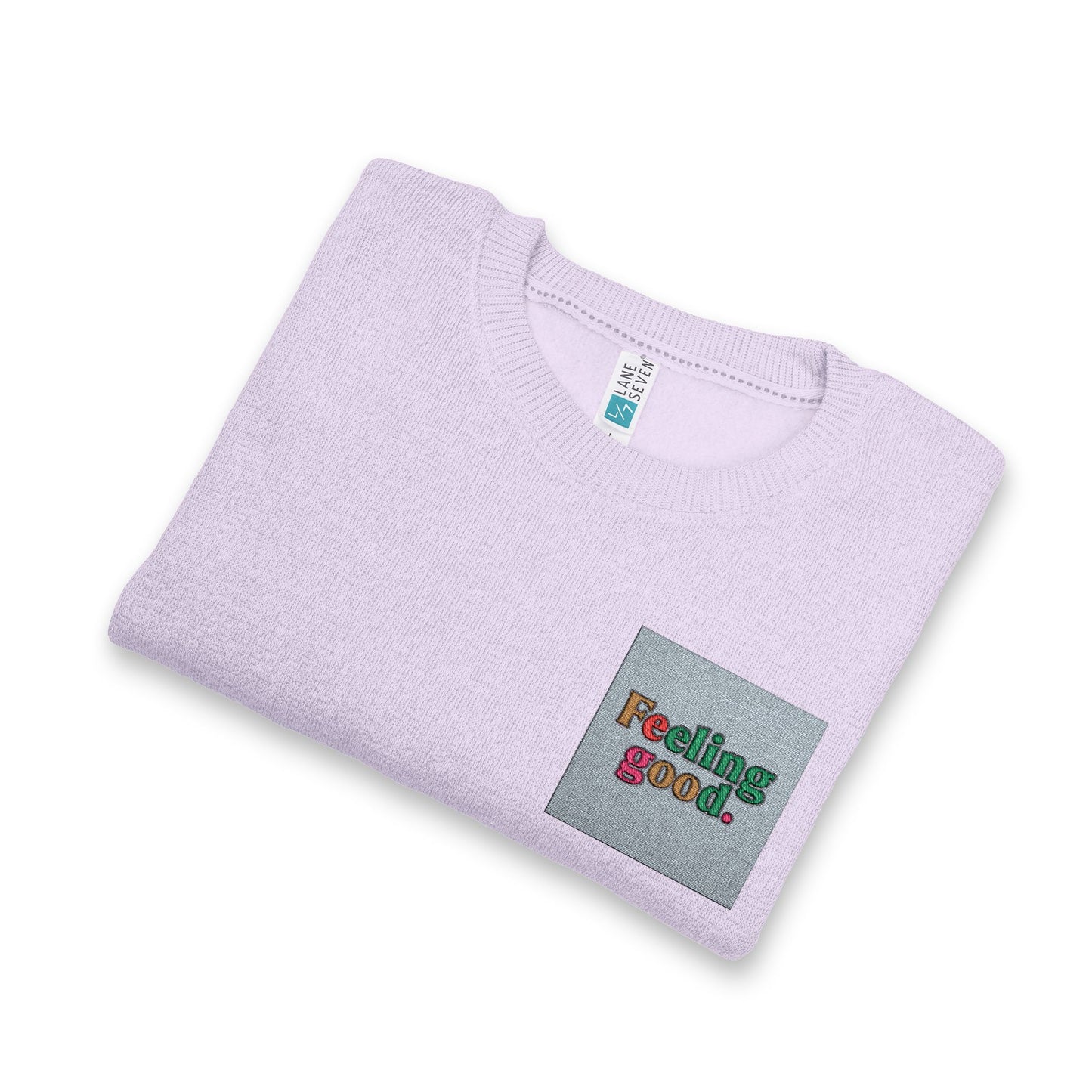 Nantucket Embroidered Crewneck Sweatshirt — Cozy Coastal Logo Pullover