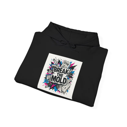 Break the Mold Graphic Hoodie – Motivational Streetwear Pullover