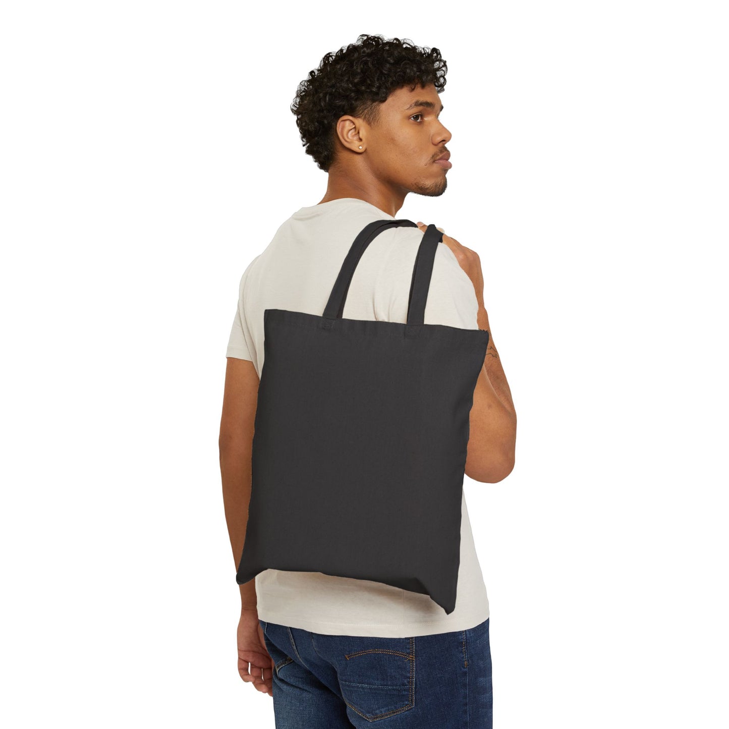 Tote — "Break the Mold" Graphic Cotton Canvas Tote Bag