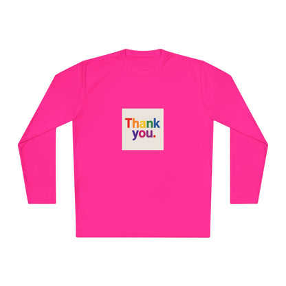 Thank You Rainbow Long Sleeve Tee