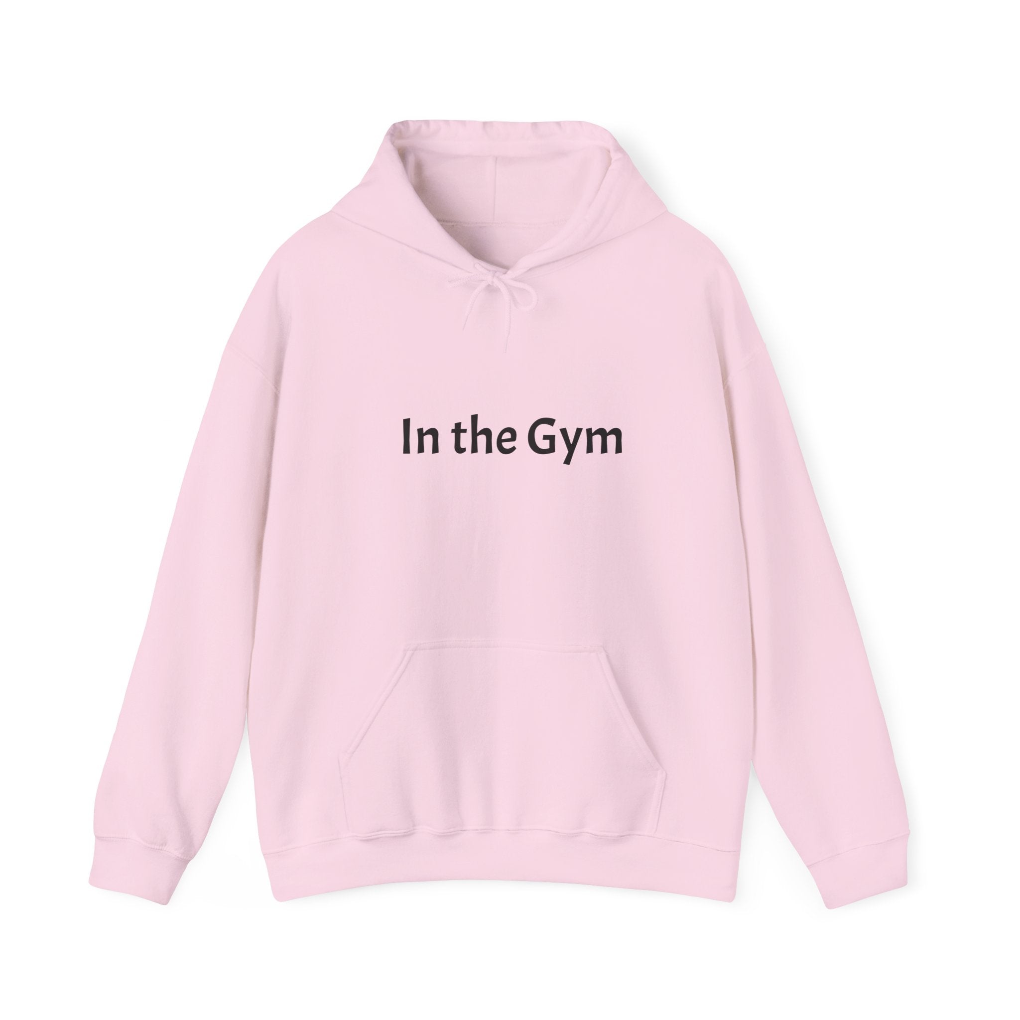 In the Gym Hoodie — Minimal Fitness Sweatshirt
