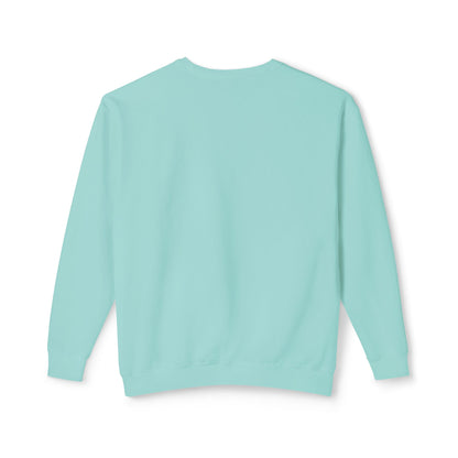 No! Minimalist Crewneck Sweatshirt — Bold Color Block Statement