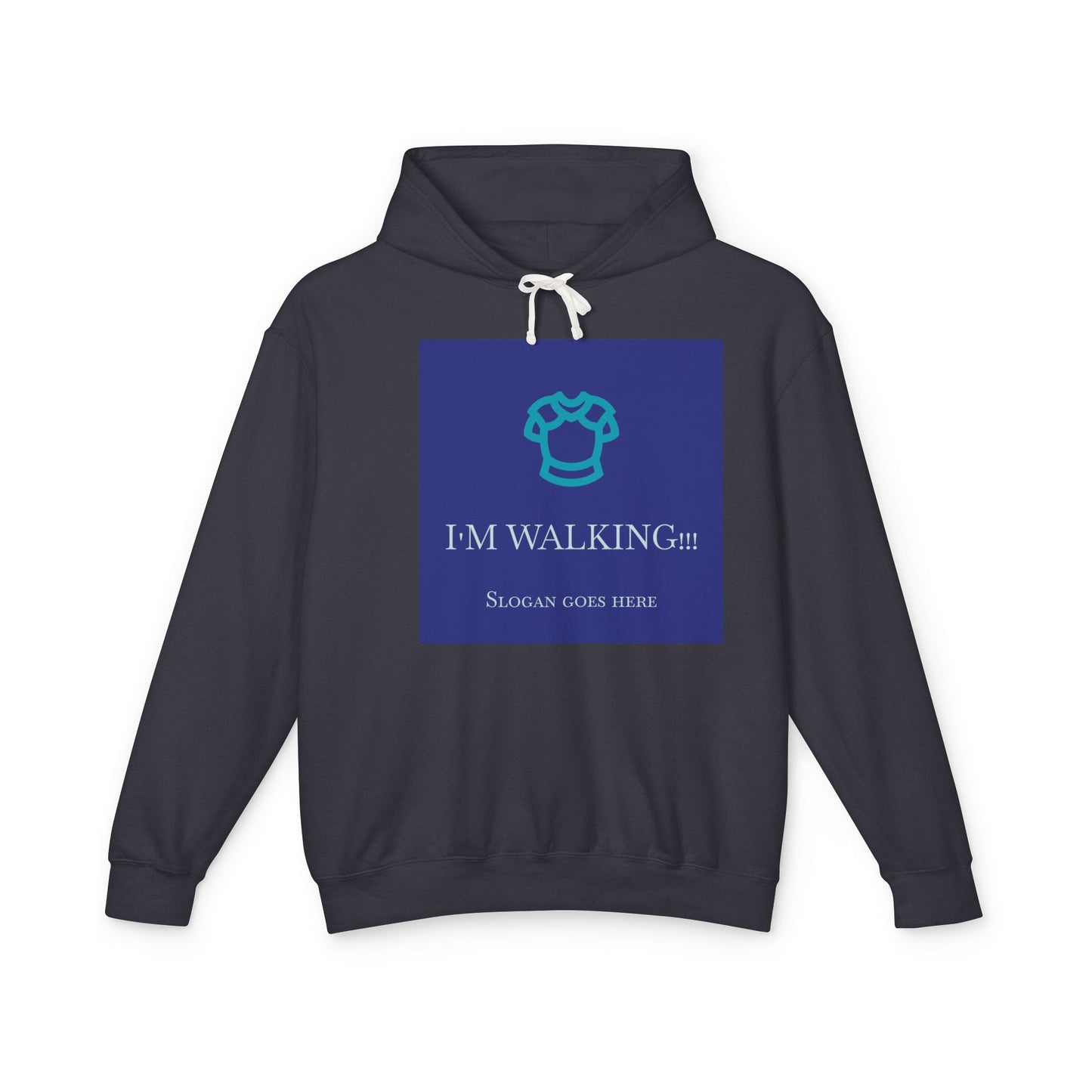 Walkathon Hoodie — "I'M WALKING!!!" Charity Event Sweatshirt