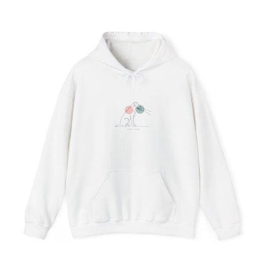 Minimal One-Line Pets Hoodie | minimal pet art, pet outline design