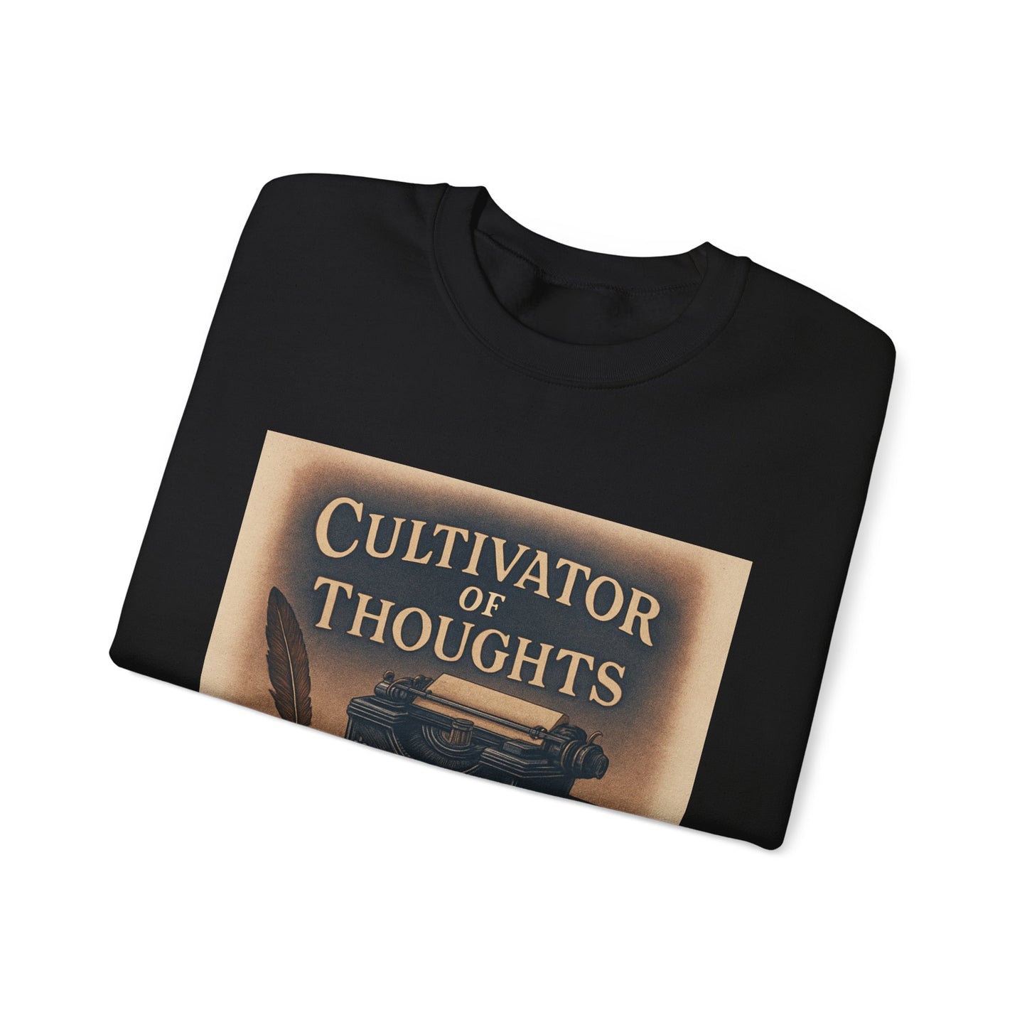 Cultivator of Thoughts Sweatshirt - Typewriter Writer Crewneck