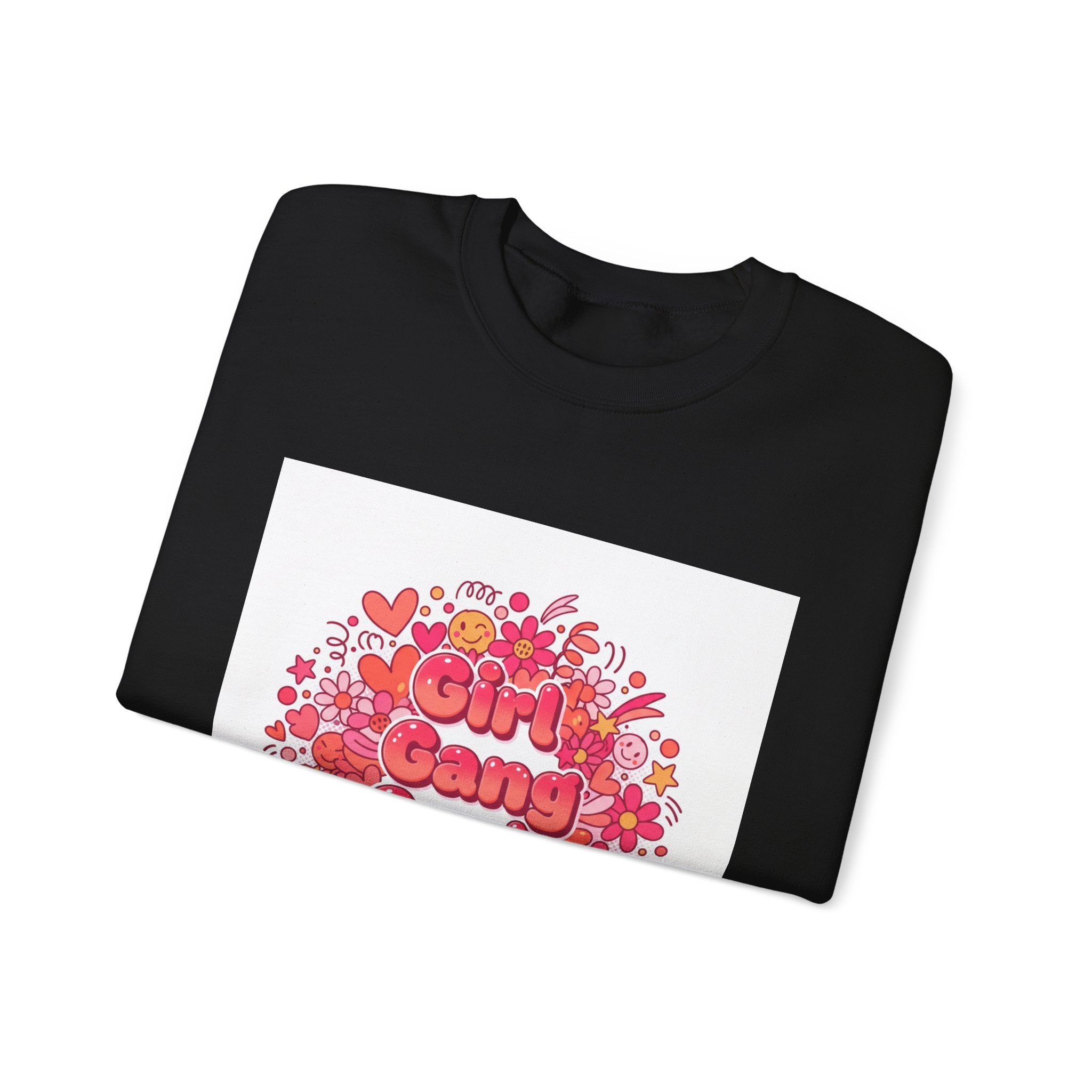 Girl Gang Goals Crewneck Sweatshirt | Galentine’s Squad Vibes, Female Friendship