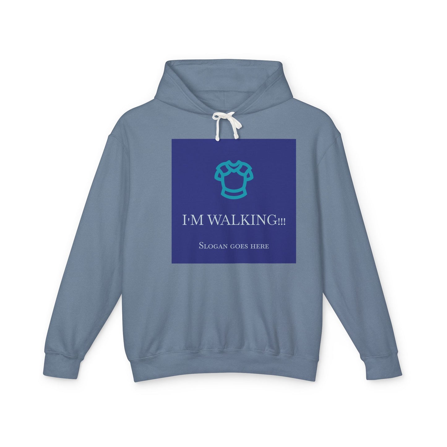 Walkathon Hoodie — "I'M WALKING!!!" Charity Event Sweatshirt