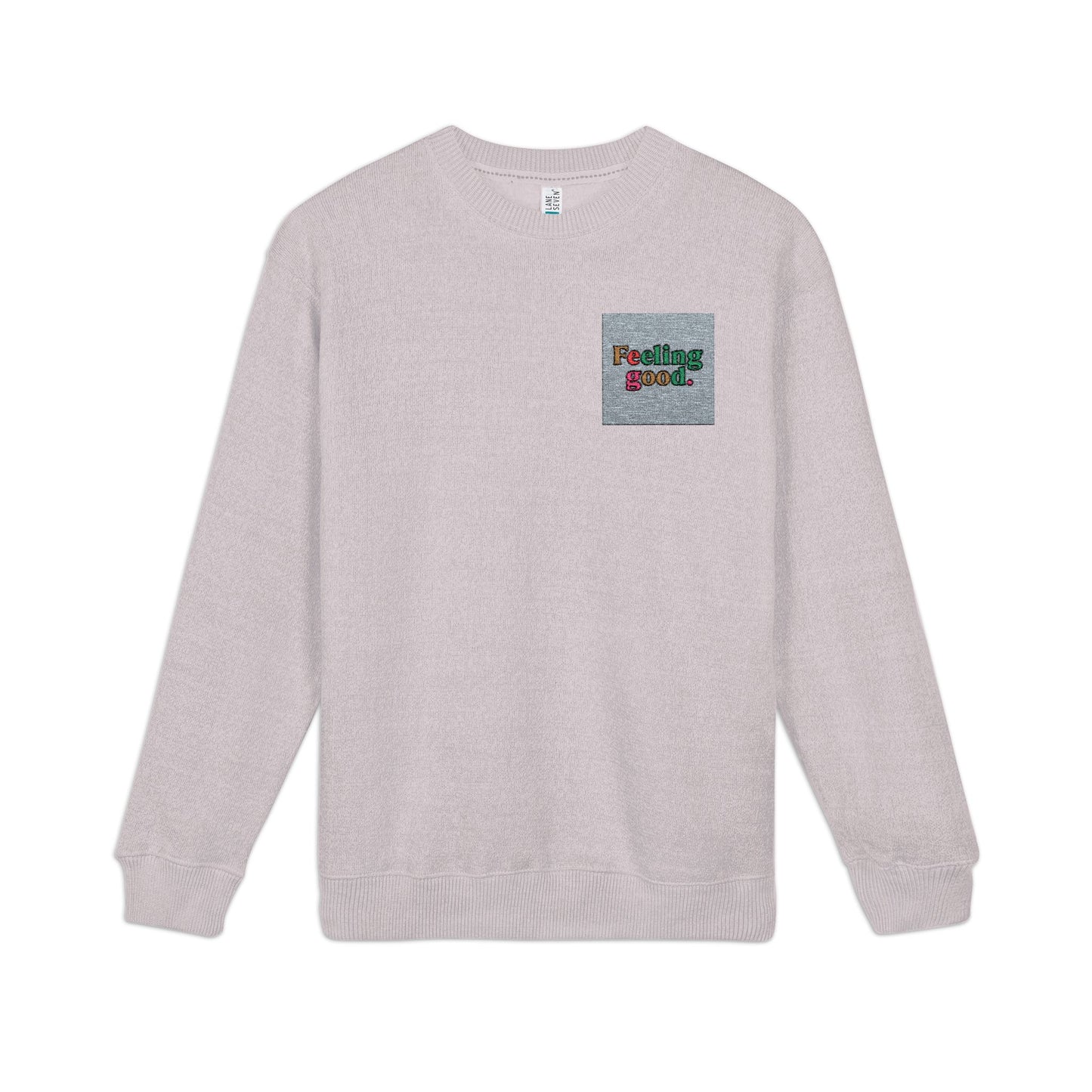 Nantucket Embroidered Crewneck Sweatshirt — Cozy Coastal Logo Pullover
