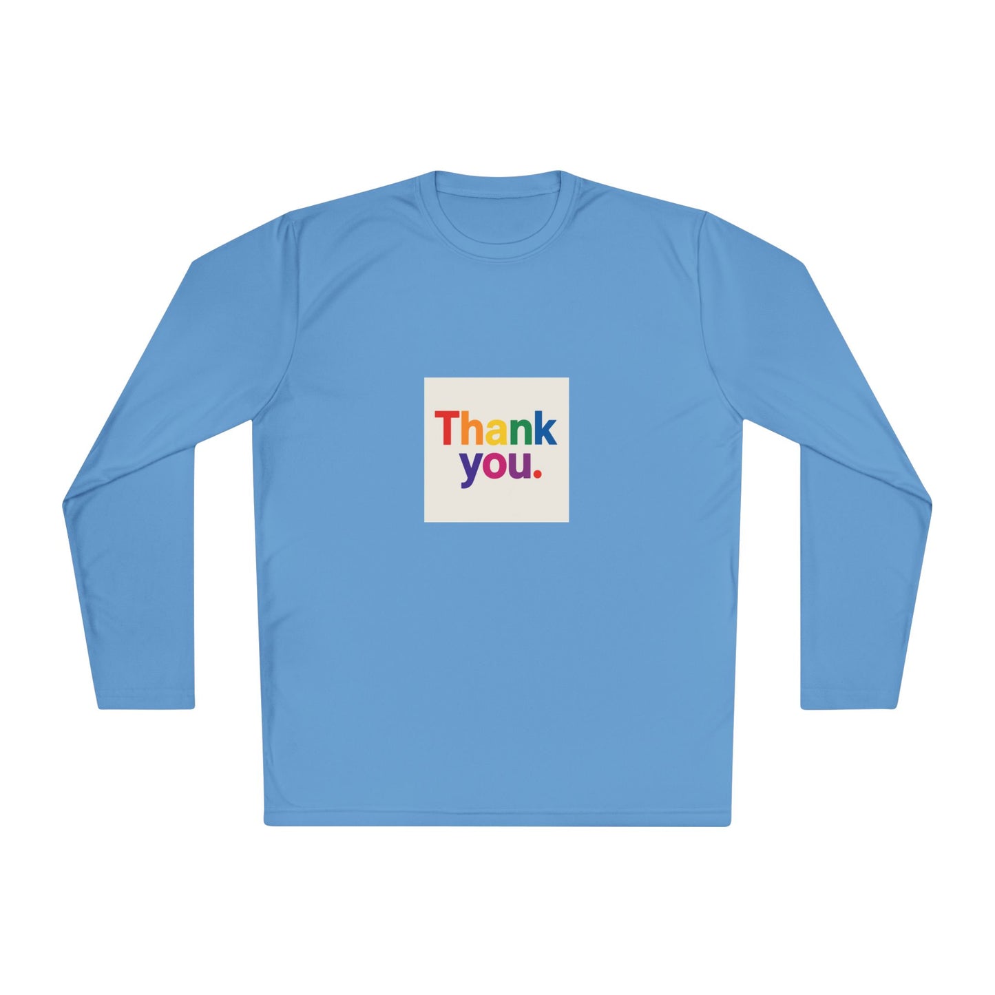 Thank You Rainbow Long Sleeve Tee