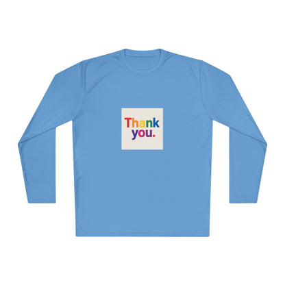 Thank You Rainbow Long Sleeve Tee