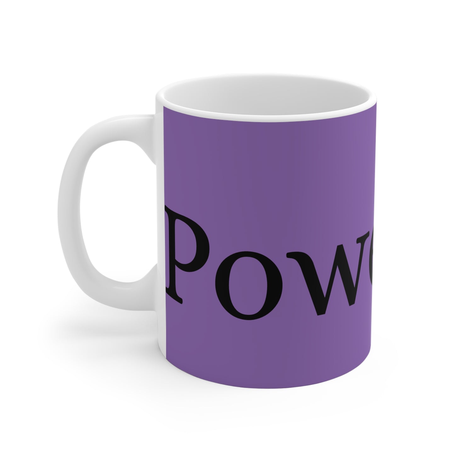 Rise & Shine Purple Coffee Mug — Inspirational 11oz Ceramic Mug