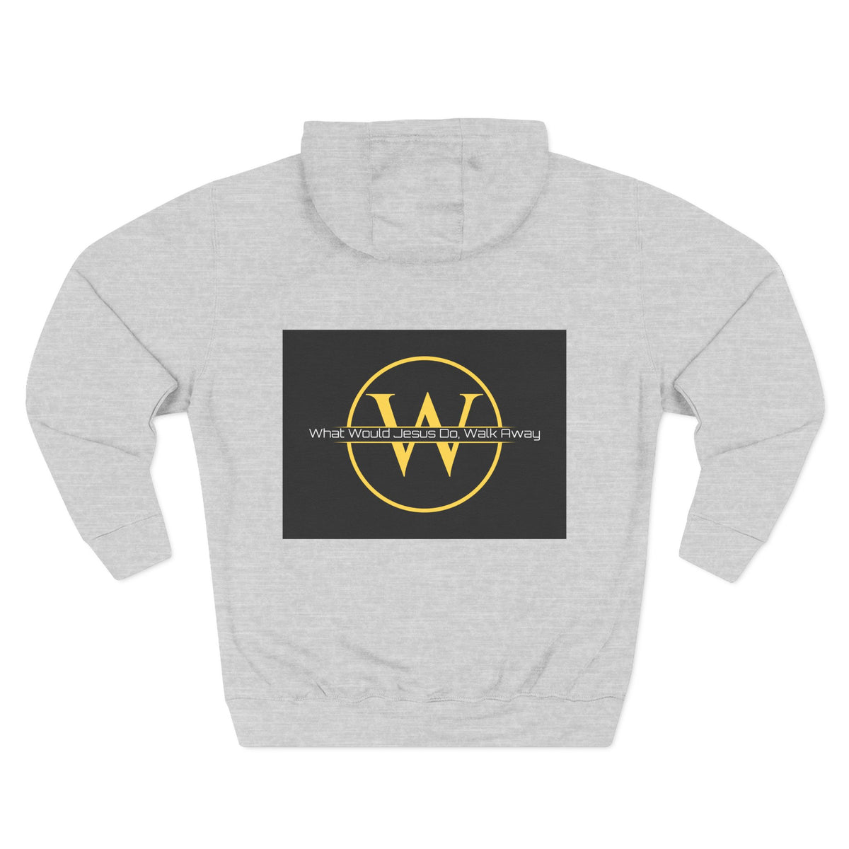 Three-Panel Fleece Hoodie