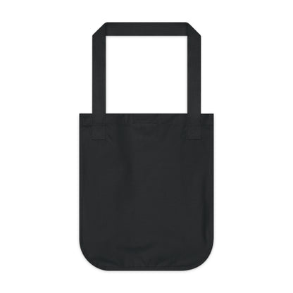 Quiet Square Canvas Tote — Minimalist Organic Grocery & Book Bag