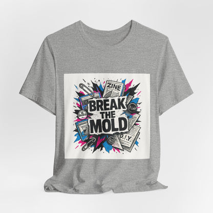 Break the Mold T‑Shirt — Graphic DIY Punk Pop Art Tee