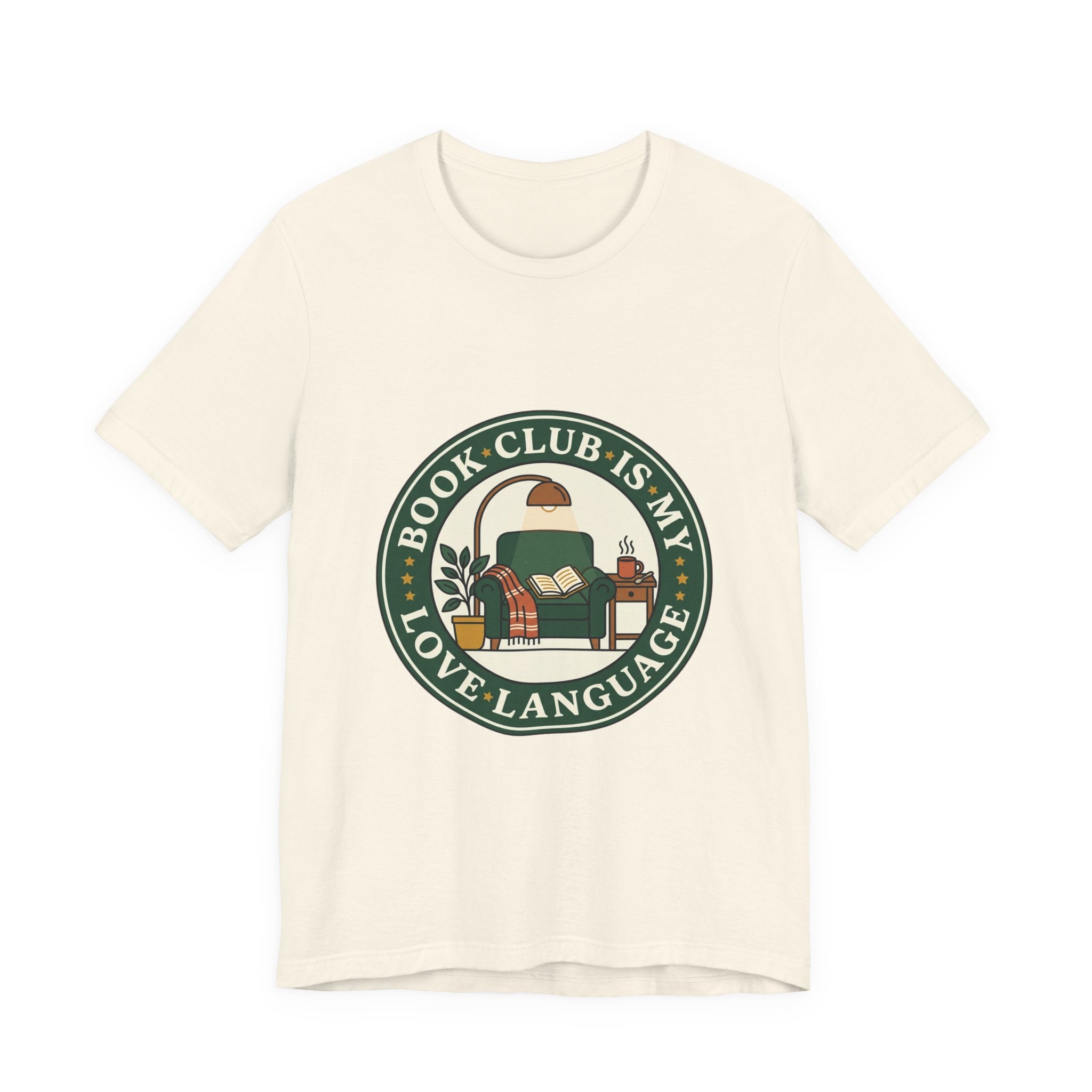 Book Club Is My Love Language Tee | Bookish, Cozy Reading, Library Aesthetic