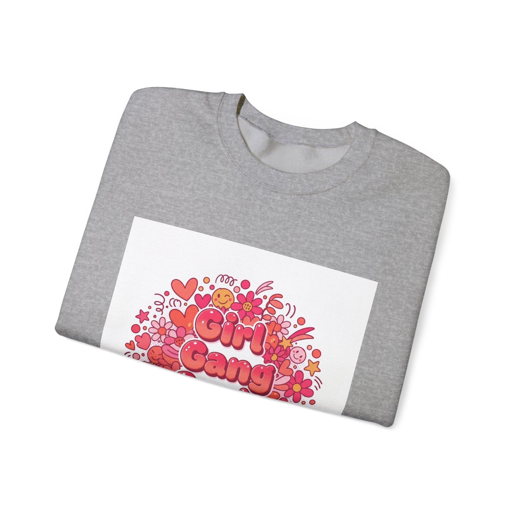 Girl Gang Goals Crewneck Sweatshirt | Galentine’s Squad Vibes, Female Friendship