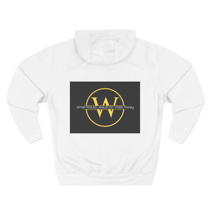 Three-Panel Fleece Hoodie