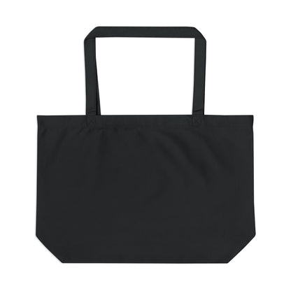 Gym Is The New High School Large Eco Tote — Retro Motivational Fitness Canvas Bag