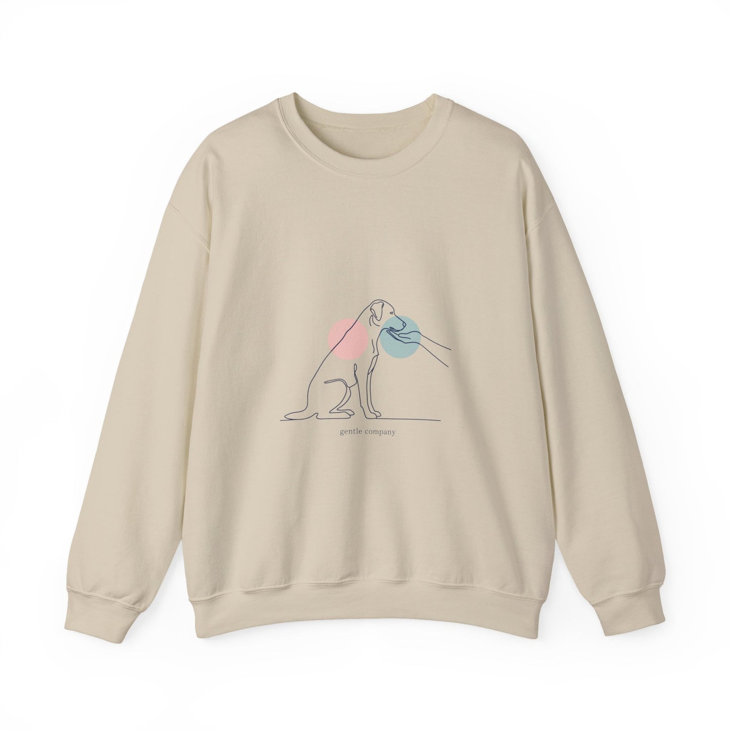 Minimal One-Line Dog Outline Sweatshirt | Minimal Pet Art, Pet Outline Design
