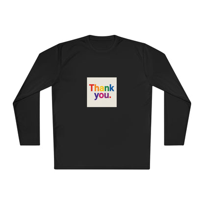 Thank You Rainbow Long Sleeve Tee