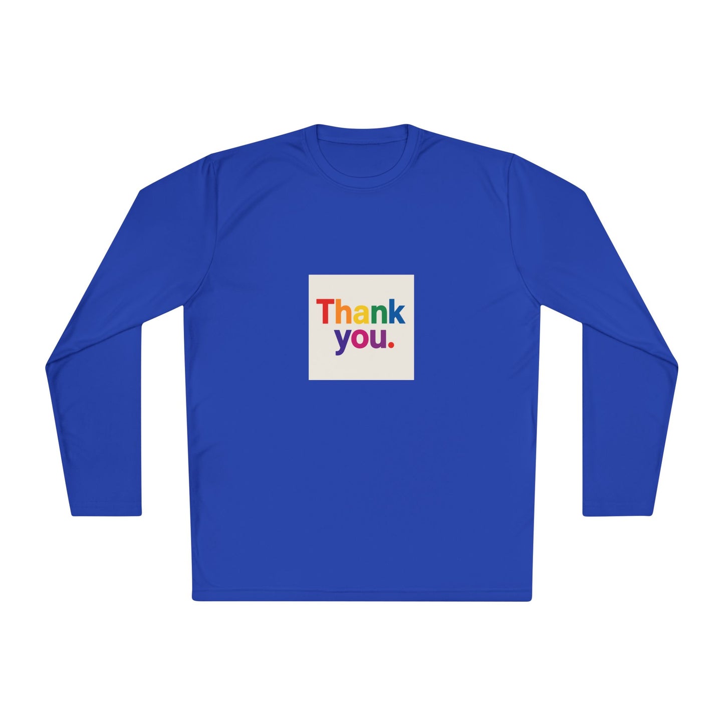 Thank You Rainbow Long Sleeve Tee