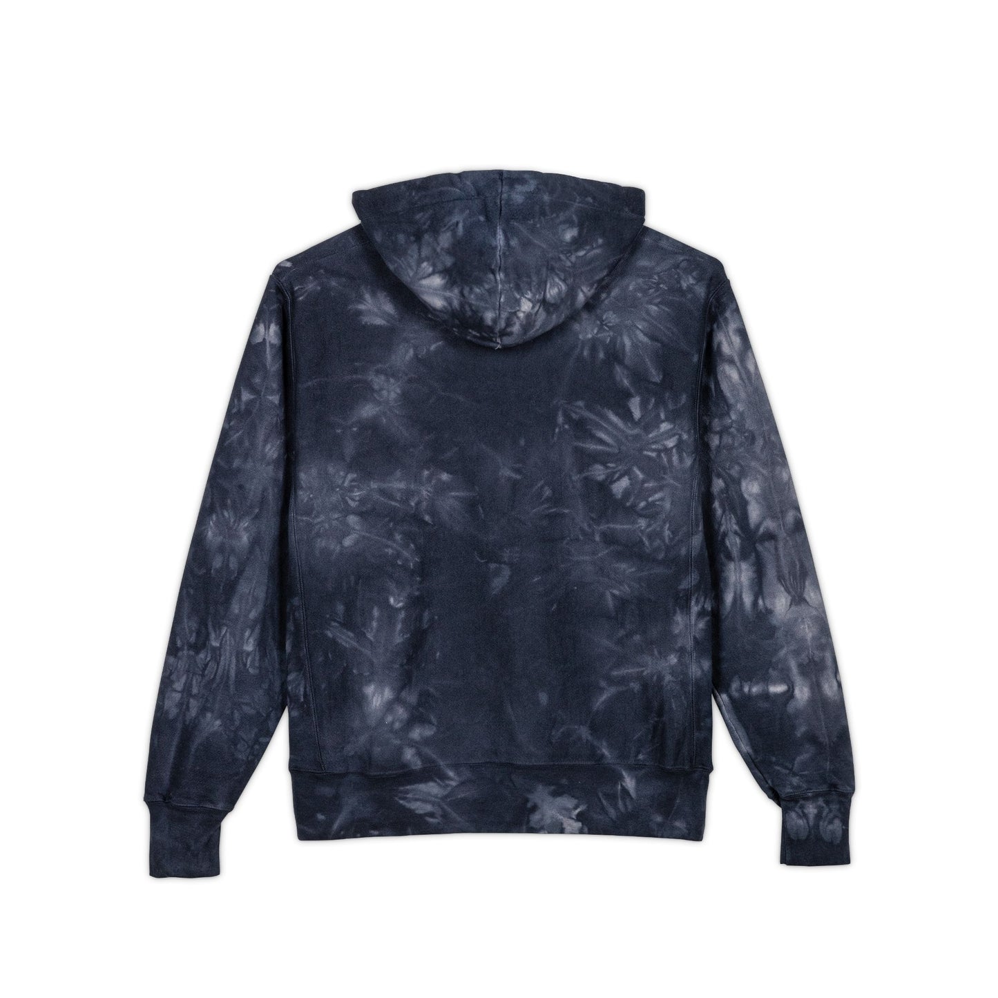 Tie-Dye Embroidered 'Star' Hoodie — Champion Style